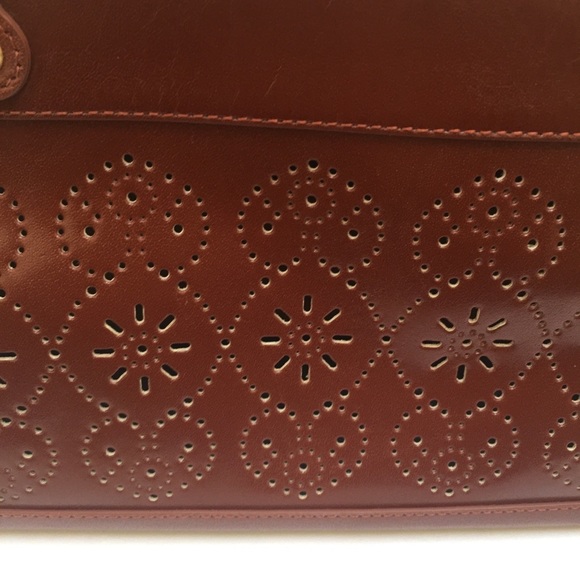 Hobo PALOMA leather baguette shoulder bag BROWN - Picture 6 of 7